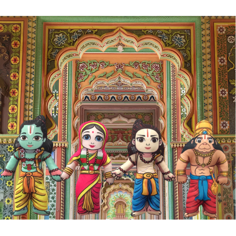 Ram Darbaar Plush Dolls