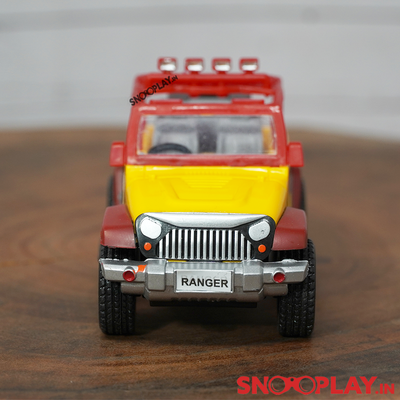 Ranger Adventure Pull Back Toy Car - Assorted Colours