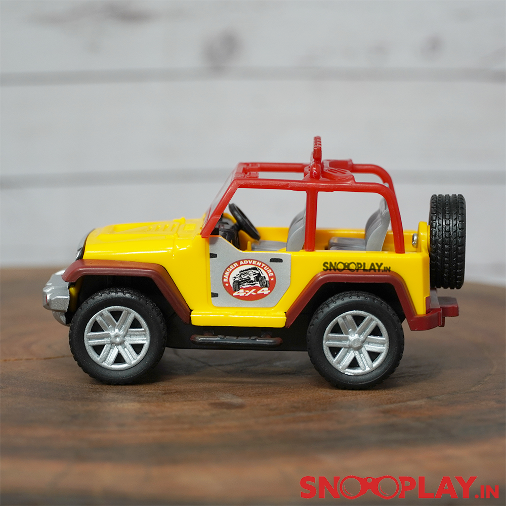 Ranger Adventure Pull Back Toy Car - Assorted Colours