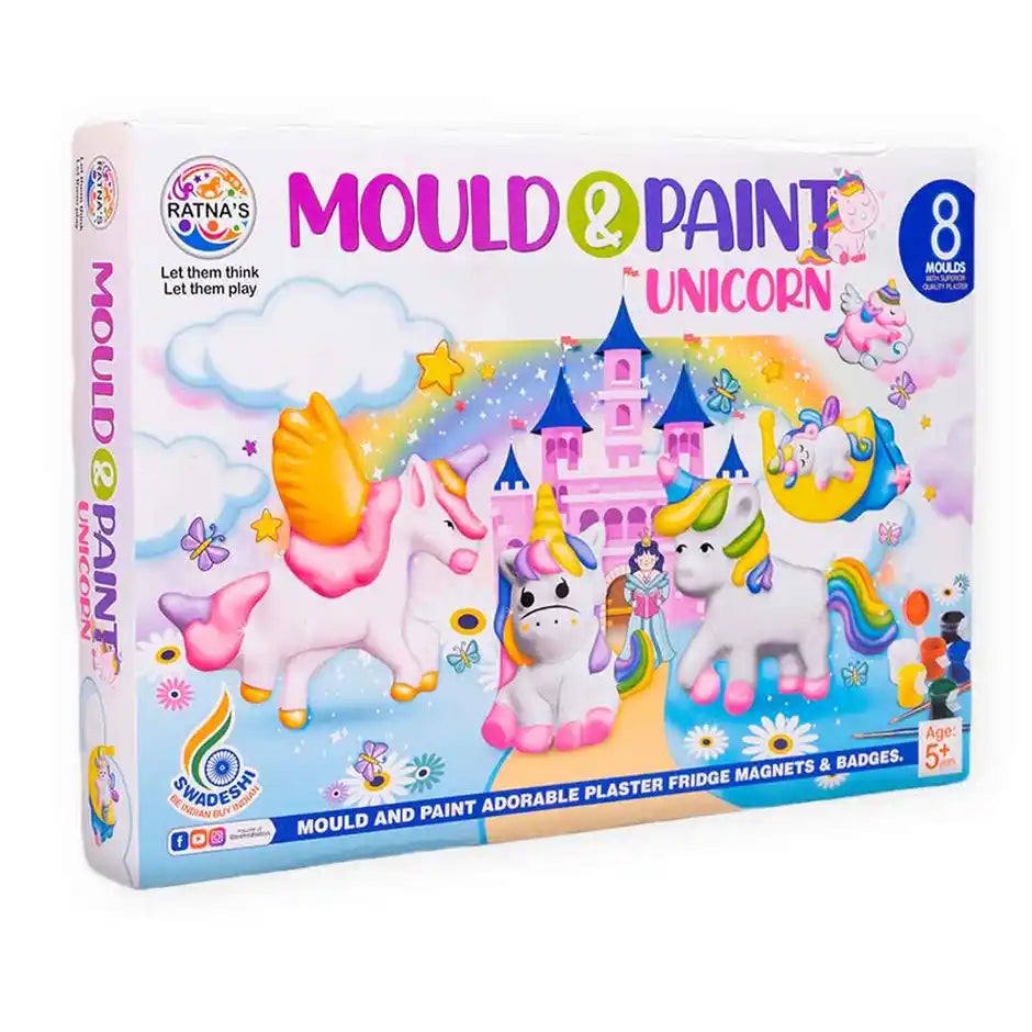 Ratna's Mould & Paint Unicorn Sr | DIY Craft Kit