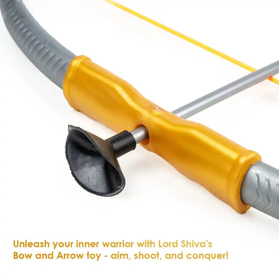 Ratna's Shiva Bow & Arrow With Trishul Action Game Toy