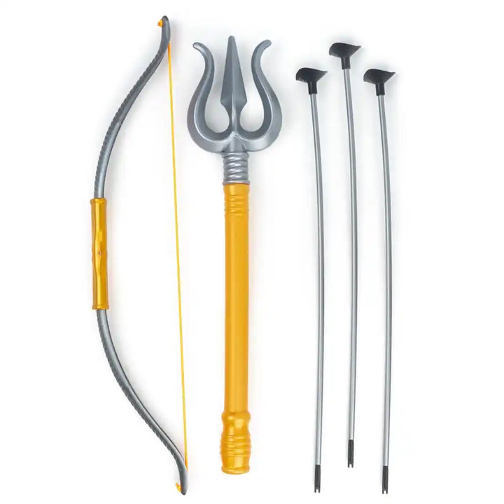 Ratna's Shiva Bow & Arrow With Trishul Action Game Toy