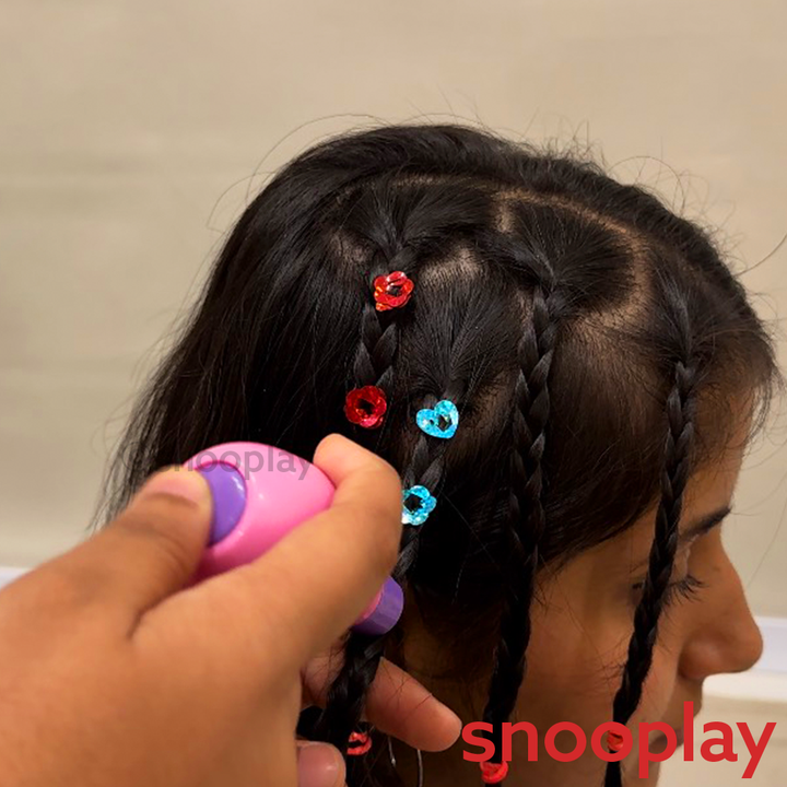 Realistic DIY Rope Hair Braider with Electronic Braiding Machine and Accessories | Pretend Play Set