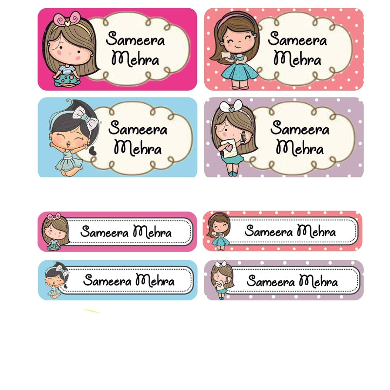 Personalised Rectangular Labels (Cod Not Available)