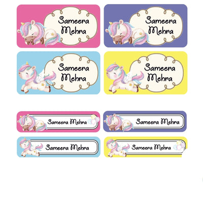 Personalised Rectangular Labels (Cod Not Available)