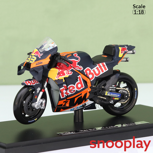 Maisto Original Red Bull KTM Factory Racing 2023 Licensed Diecast Bike | 1:18 Scale (14 Years Till Grown Ups)