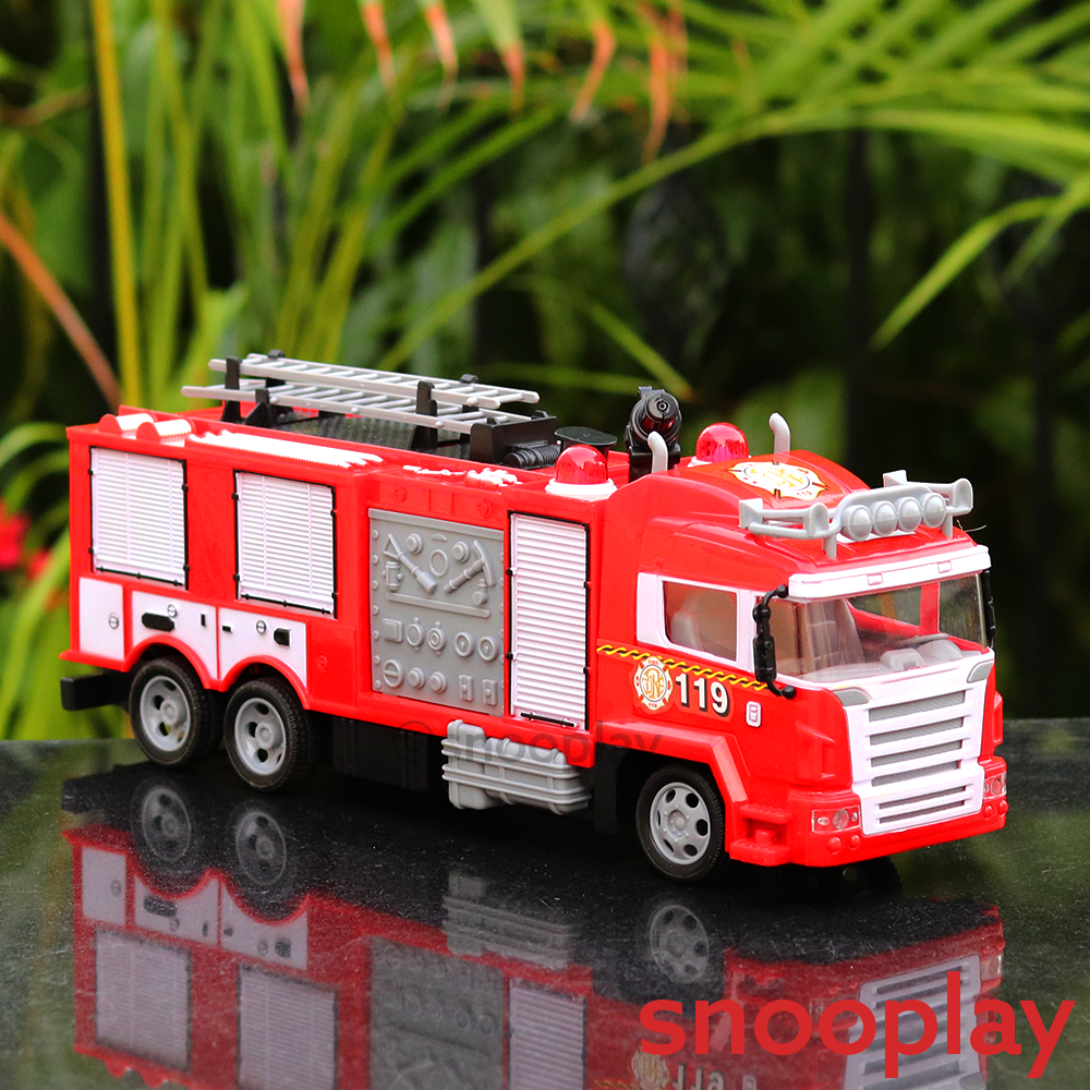 Fire truck rc best sale toy