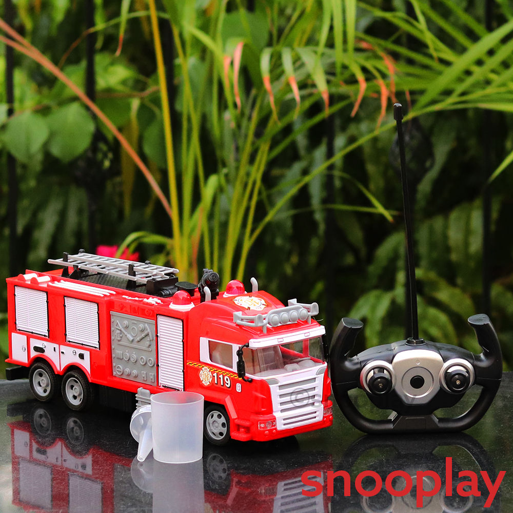Fire truck shop remote control car