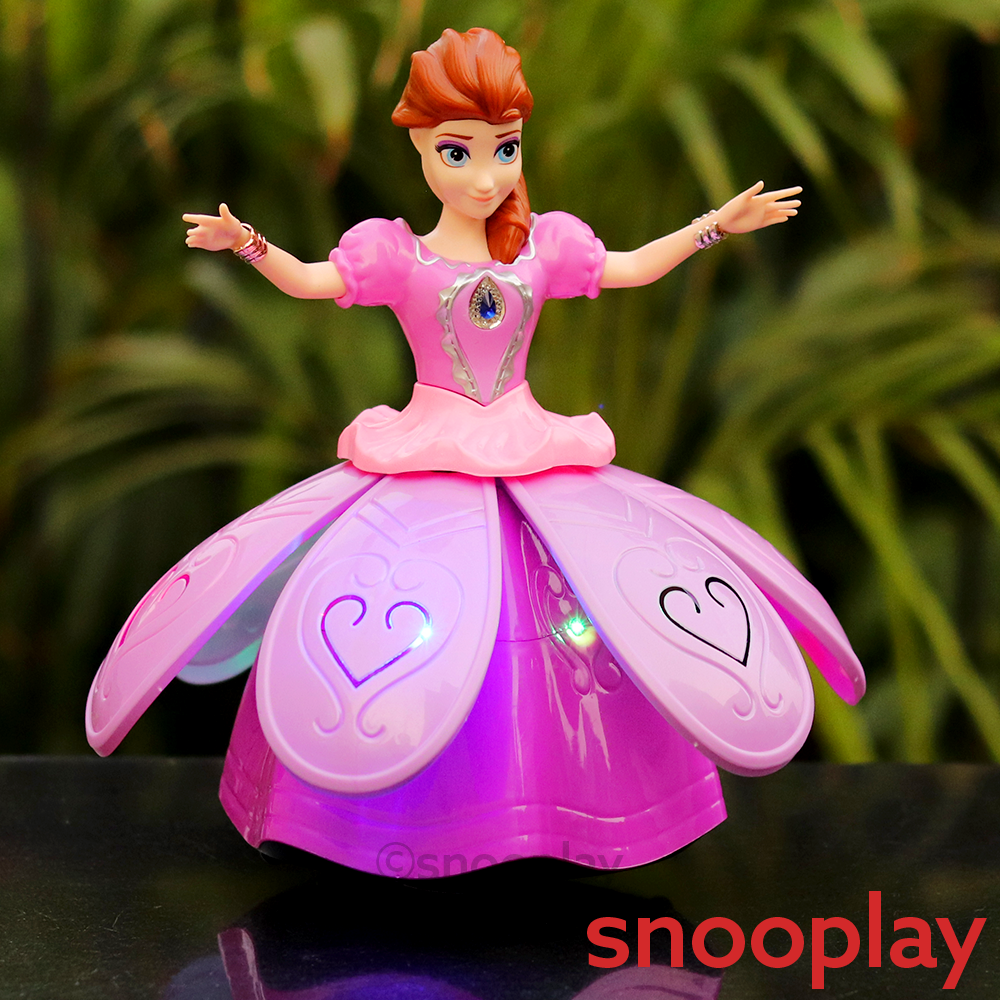 Remote Controlled Musical Princess Angel Doll | 360 degree rotation and Forward/Backward movement