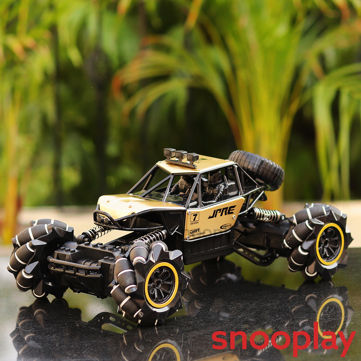 Remote Controlled Off-road Drift Rock Crawler with 360 degree rotation (Scale 1:16)