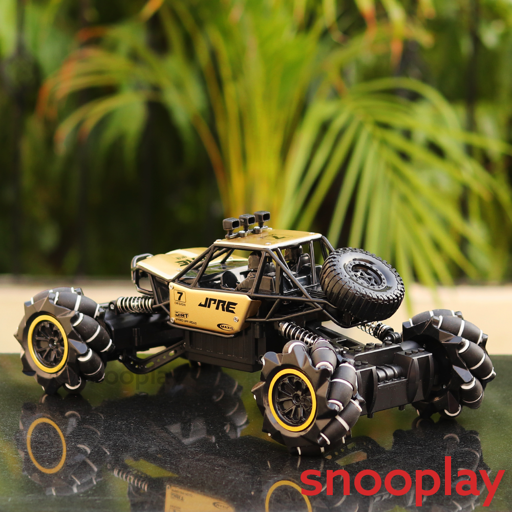 Remote Controlled Off-road Drift Rock Crawler with 360 degree rotation (Scale 1:16)