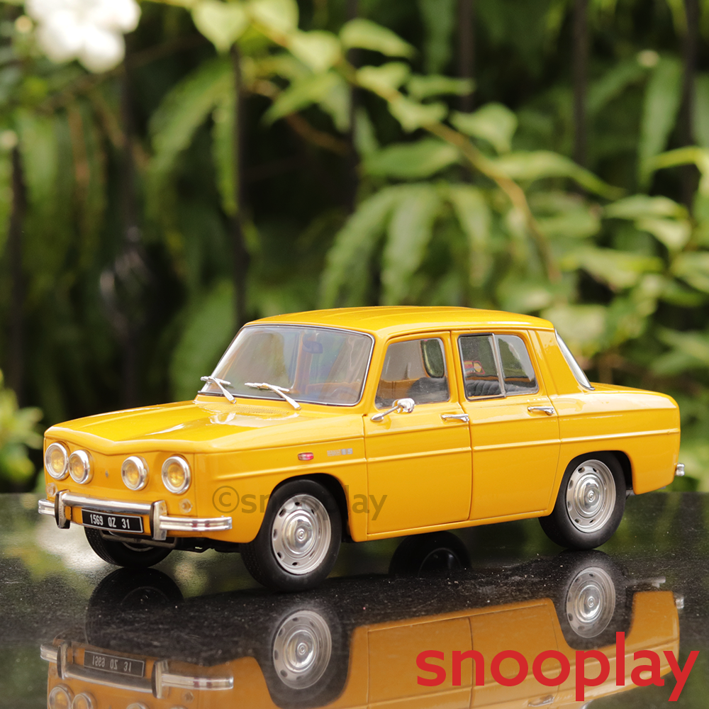 100% Original Licensed Renault 8S Diecast Car | 1:18 Scale Model