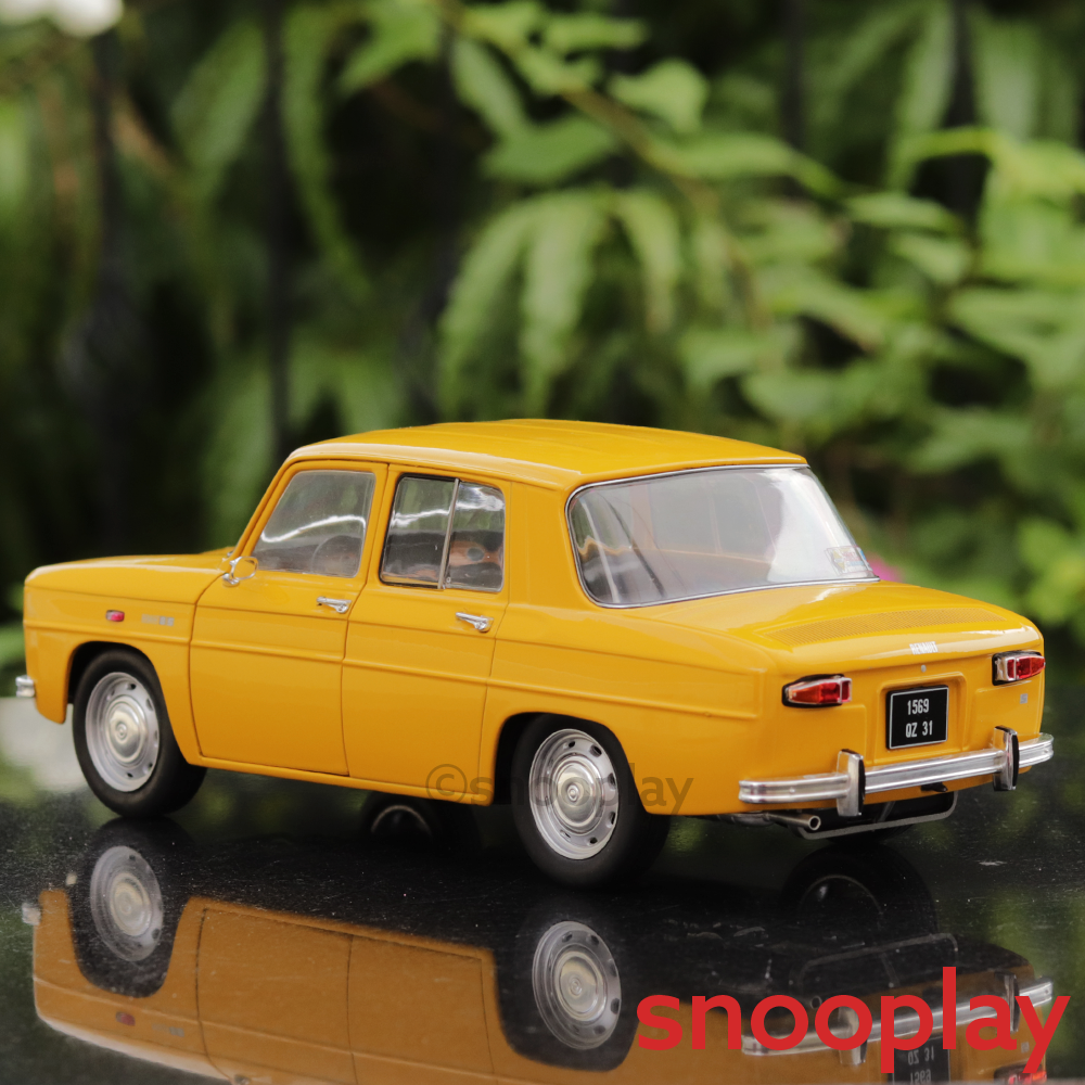 100% Original Licensed Renault 8S Diecast Car | 1:18 Scale Model