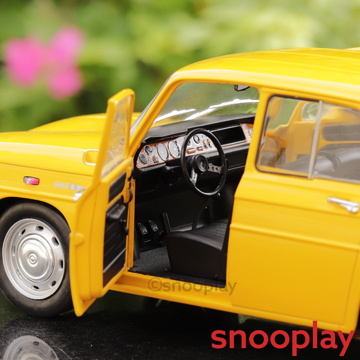 100% Original Licensed Renault 8S Diecast Car | 1:18 Scale Model