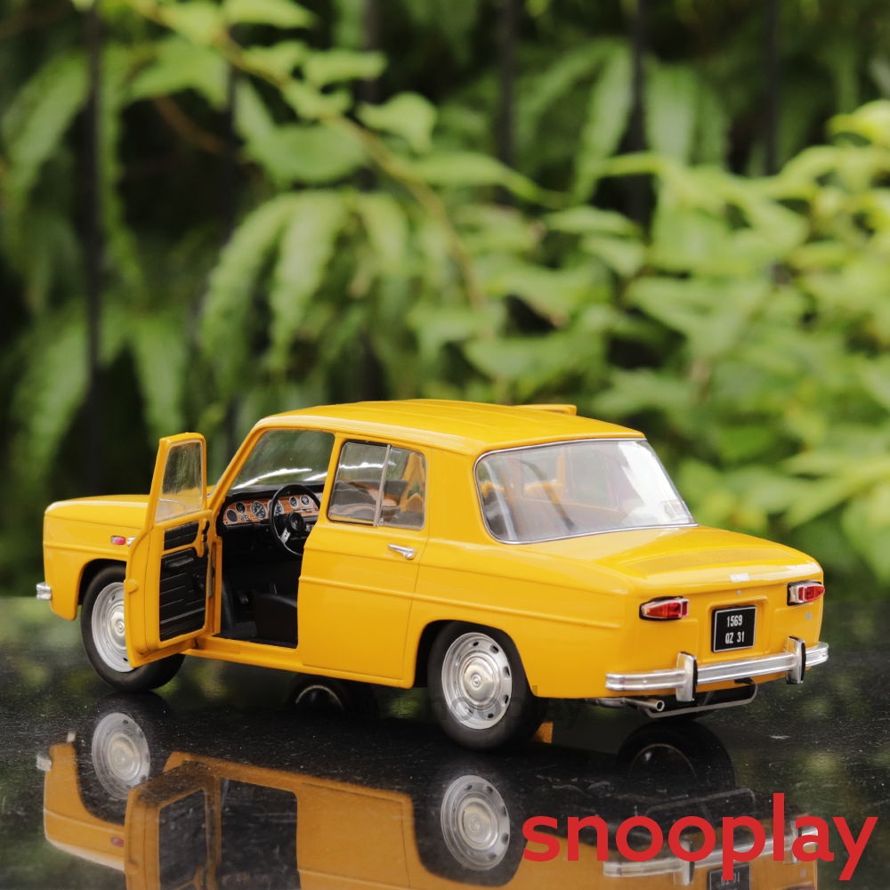 100% Original Licensed Renault 8S Diecast Car | 1:18 Scale Model