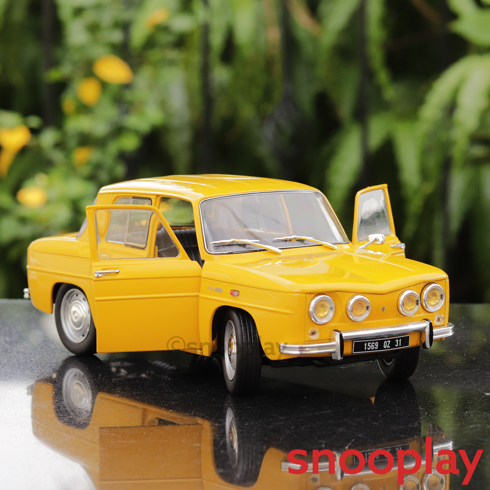 100% Original Licensed Renault 8S Diecast Car | 1:18 Scale Model