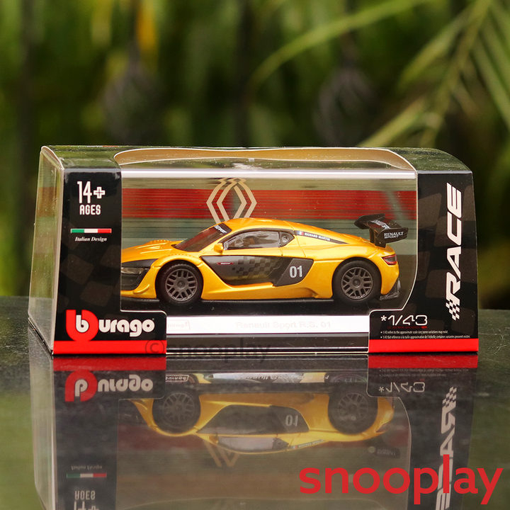 100% Original and Licensed Renault Sport R.S 01 Diecast Car (1:43 Scale)