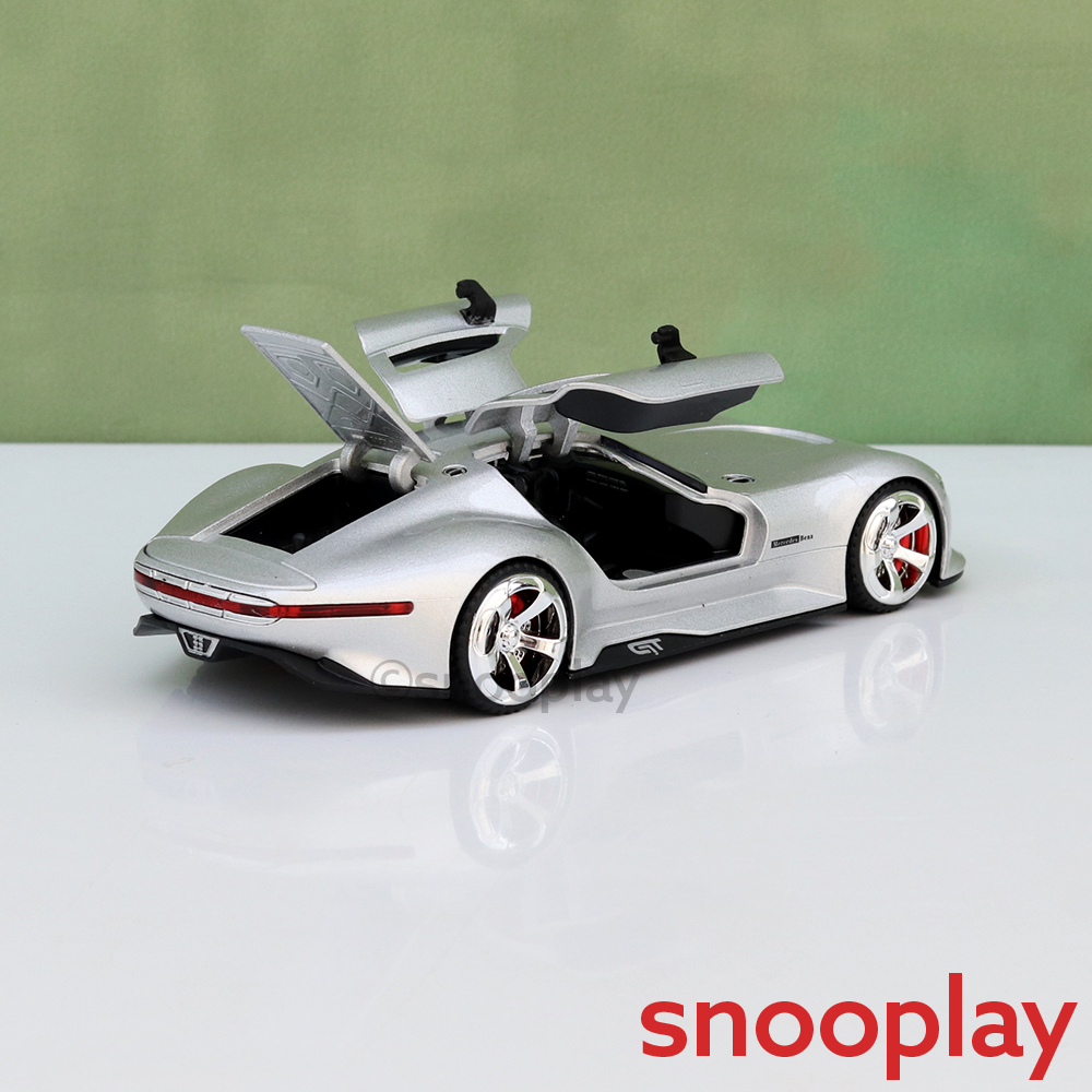 Resembling Mercedes Benz Diecast Car - Pullback, Openable Parts, Light & Sound | 1:32 Scale (3 Years till Grown Ups)