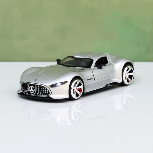 Resembling Mercedes Benz Diecast Car - Pullback, Openable Parts, Light & Sound | 1:32 Scale (3 Years till Grown Ups)