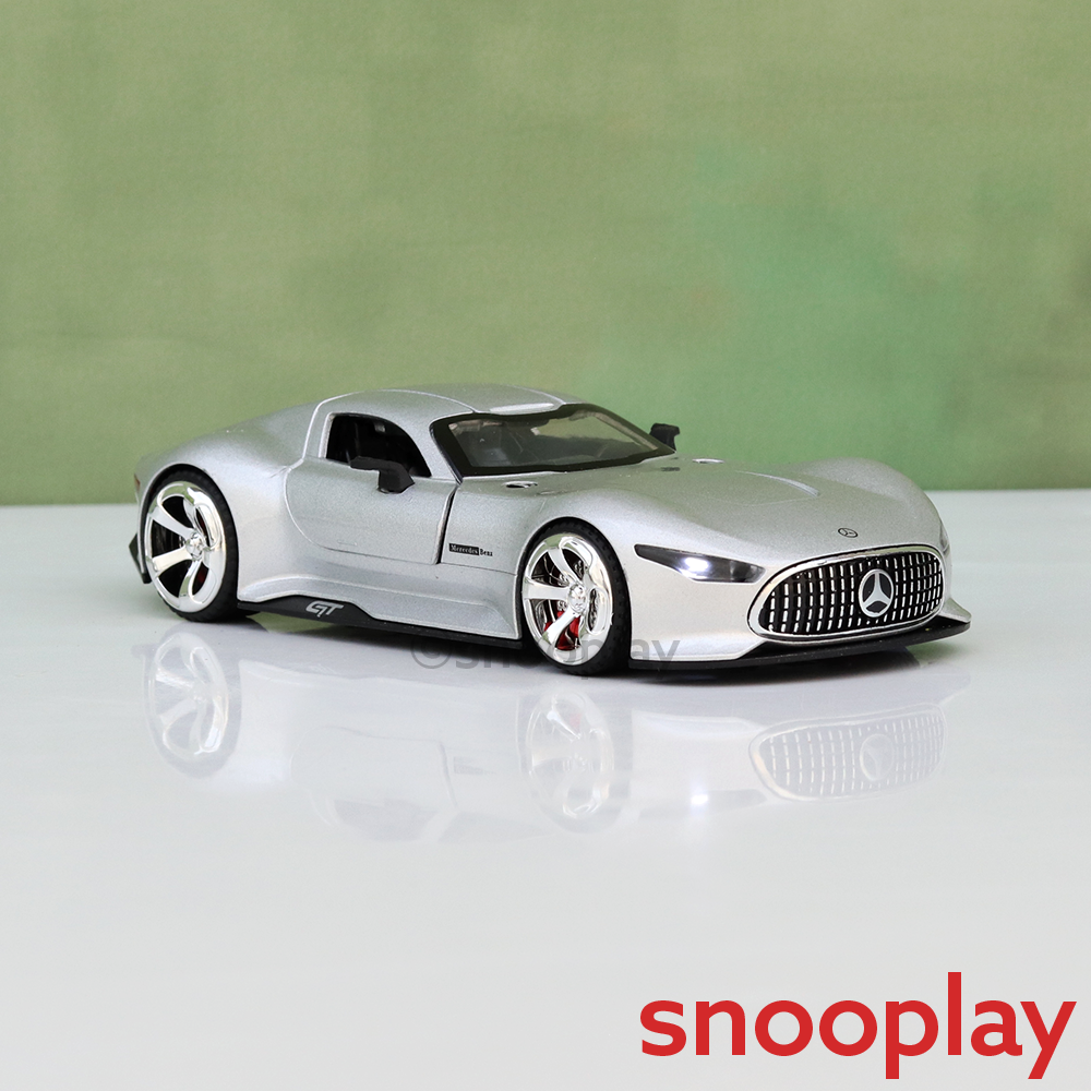 Resembling Mercedes Benz Diecast Car - Pullback, Openable Parts, Light & Sound | 1:32 Scale (3 Years till Grown Ups)