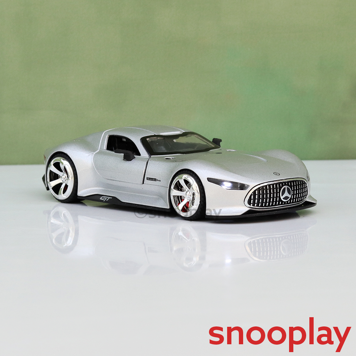 Resembling Mercedes Benz Diecast Car - Pullback, Openable Parts, Light & Sound | 1:32 Scale (3 Years till Grown Ups)
