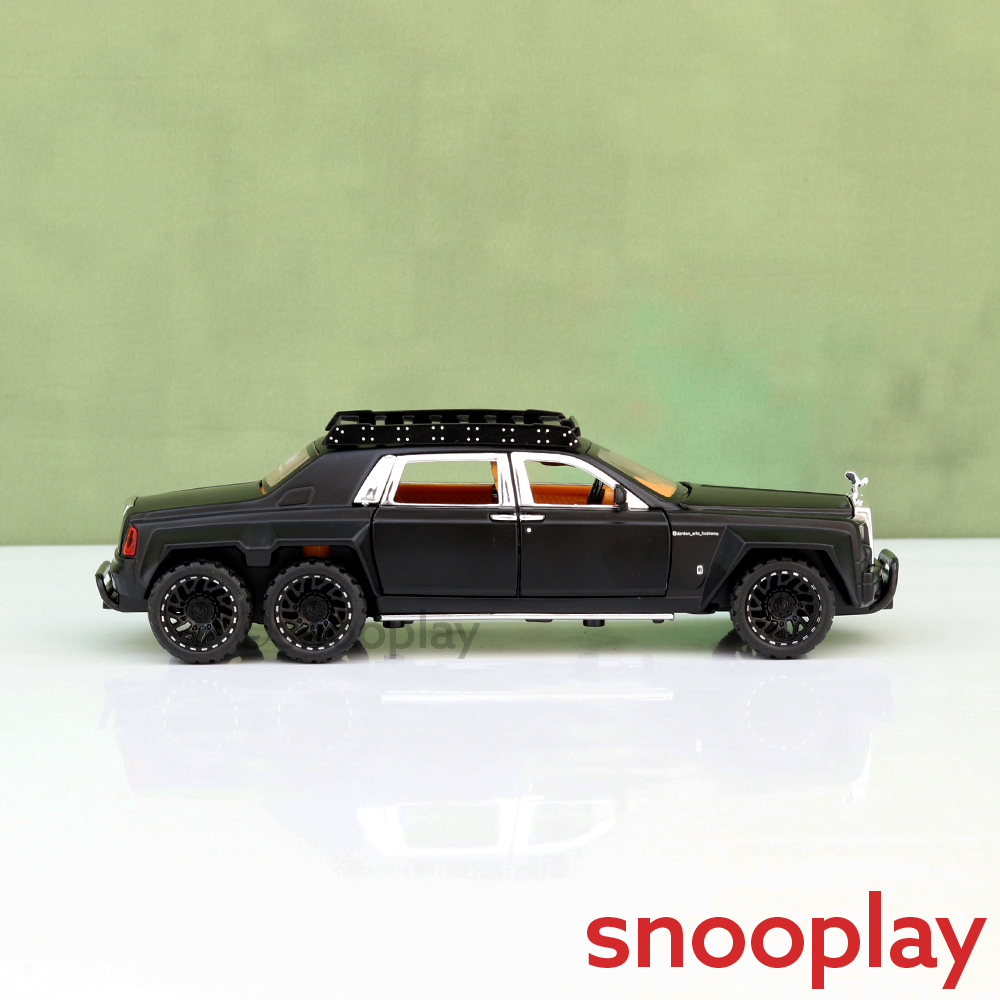 Big Fun Toys Resembling Rolls Royce Diecast Car - Pullback, Openable Parts, Light & Sound | 1:32 Scale (3 Years till Grown Ups) | Assorted Colors