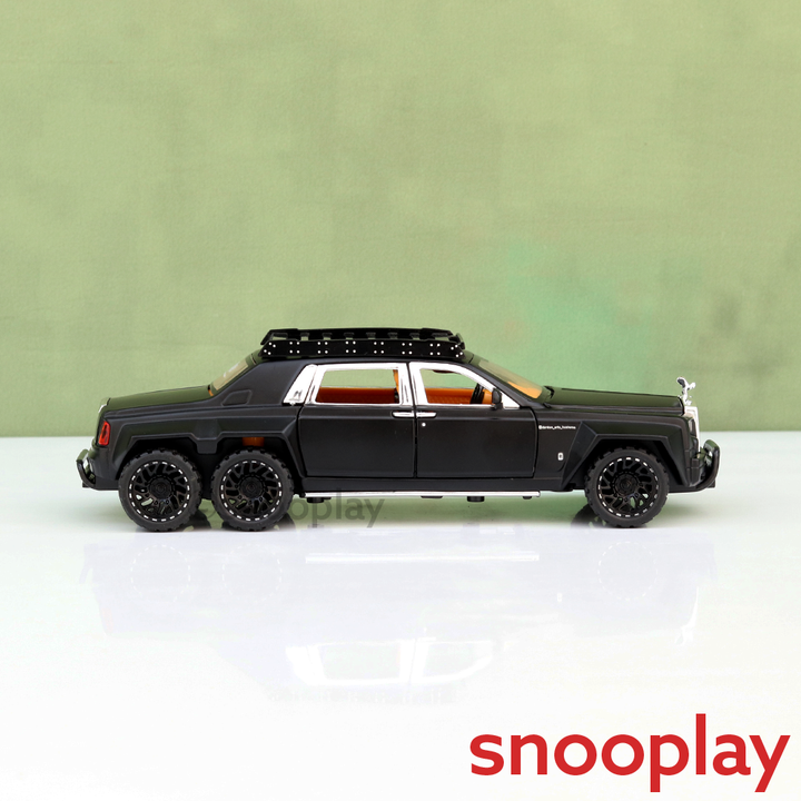 Big Fun Toys Resembling Rolls Royce Diecast Car - Pullback, Openable Parts, Light & Sound | 1:32 Scale (3 Years till Grown Ups) | Assorted Colors