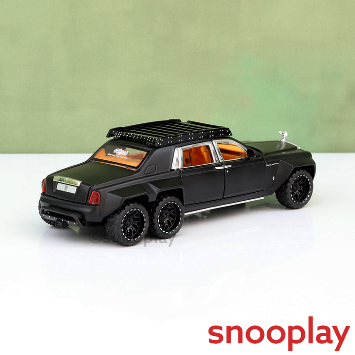 Big Fun Toys Resembling Rolls Royce Diecast Car - Pullback, Openable Parts, Light & Sound | 1:32 Scale (3 Years till Grown Ups) | Assorted Colors