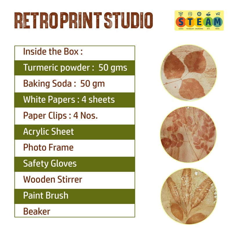 Retro Print Studio (Activity Kit)