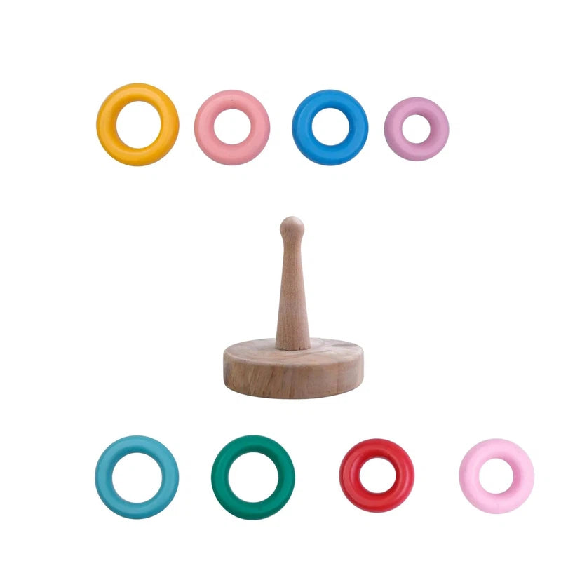 Ring Stacker (Pastel/Rainbow) - Assorted Colours