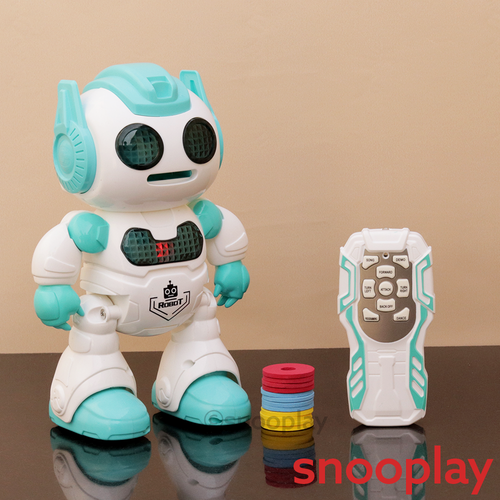 Wiser Robot Toy - Launch UFO | Light & Sound (5-10 Years)