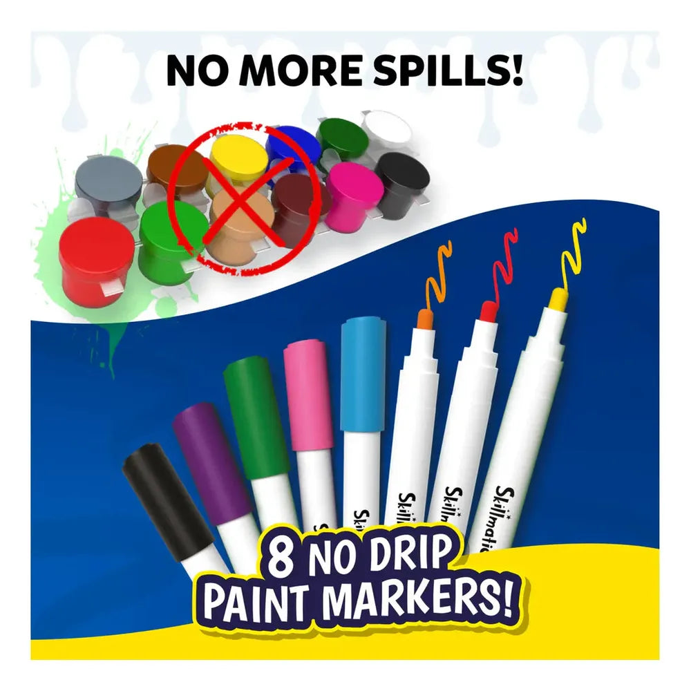 Skillmatics Rock Painting Kit | Mess-Free Art & Craft Activity