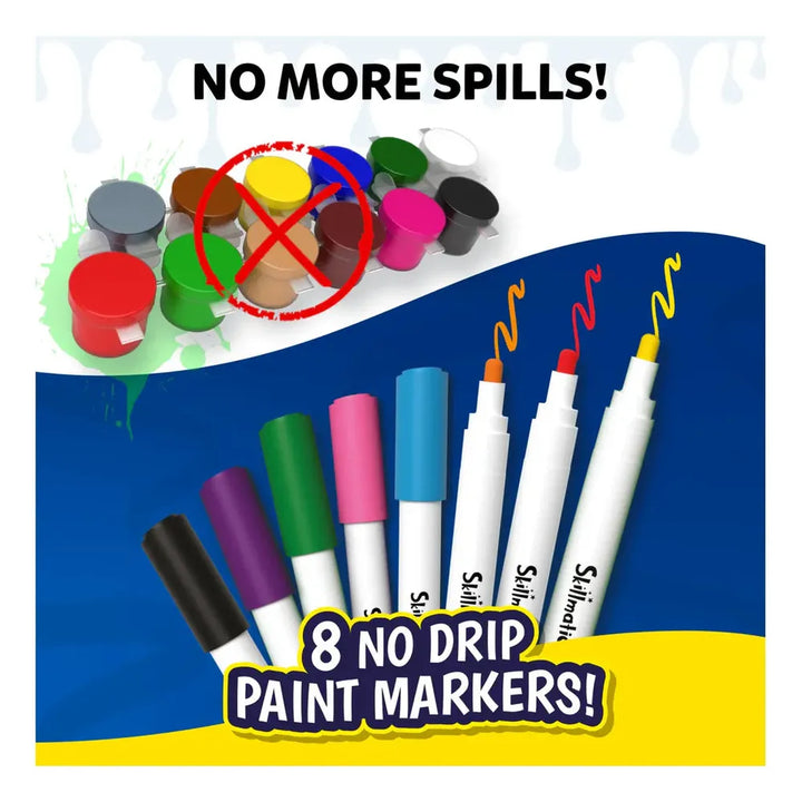 Skillmatics Rock Painting Kit | Mess-Free Art & Craft Activity