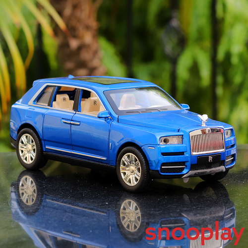 Rolls Royce Cullinan Diecast Car 2415 | Openable Parts, Lights & Sounds | 1:24 Scale (3 Years till Grown Up) | Assorted Colors