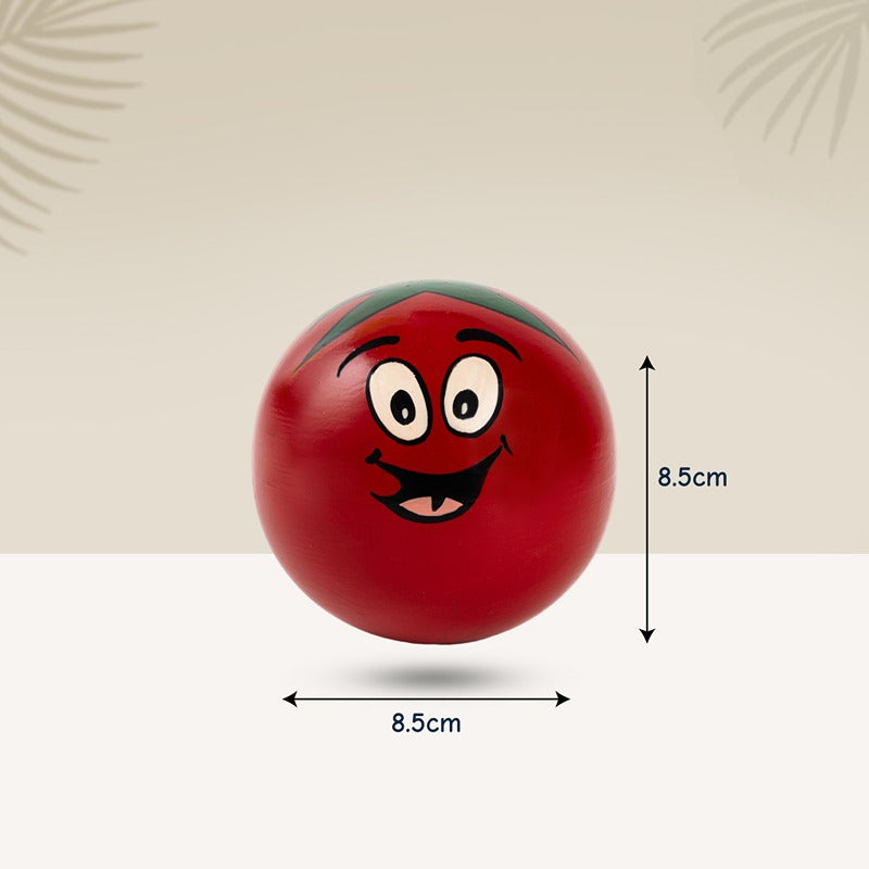 Red Tomato Roly Poly Toy