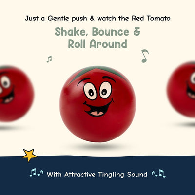 Red Tomato Roly Poly Toy