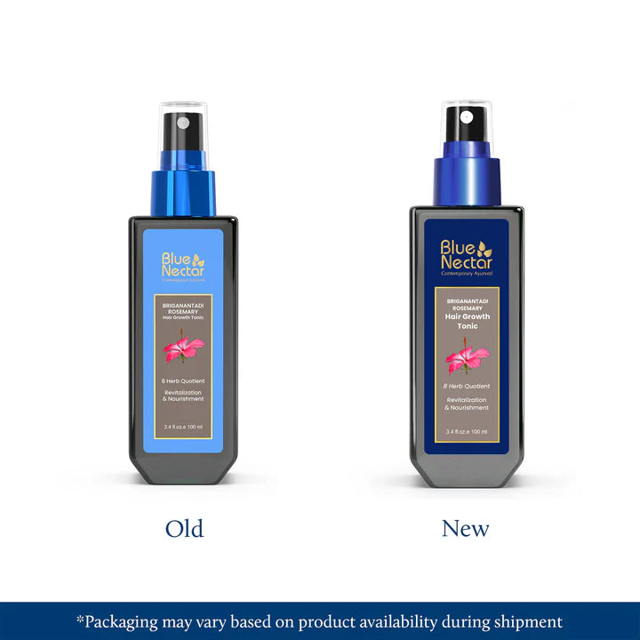 Blue Nectar Rosemary Hair Tonic for Hair Growth (8 Herbs) - 100ml