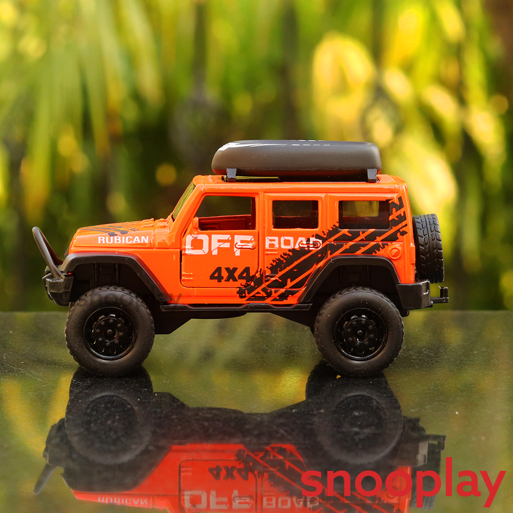 Diecast Toy Car Resembling Rubicon SUV Jeep (3256)