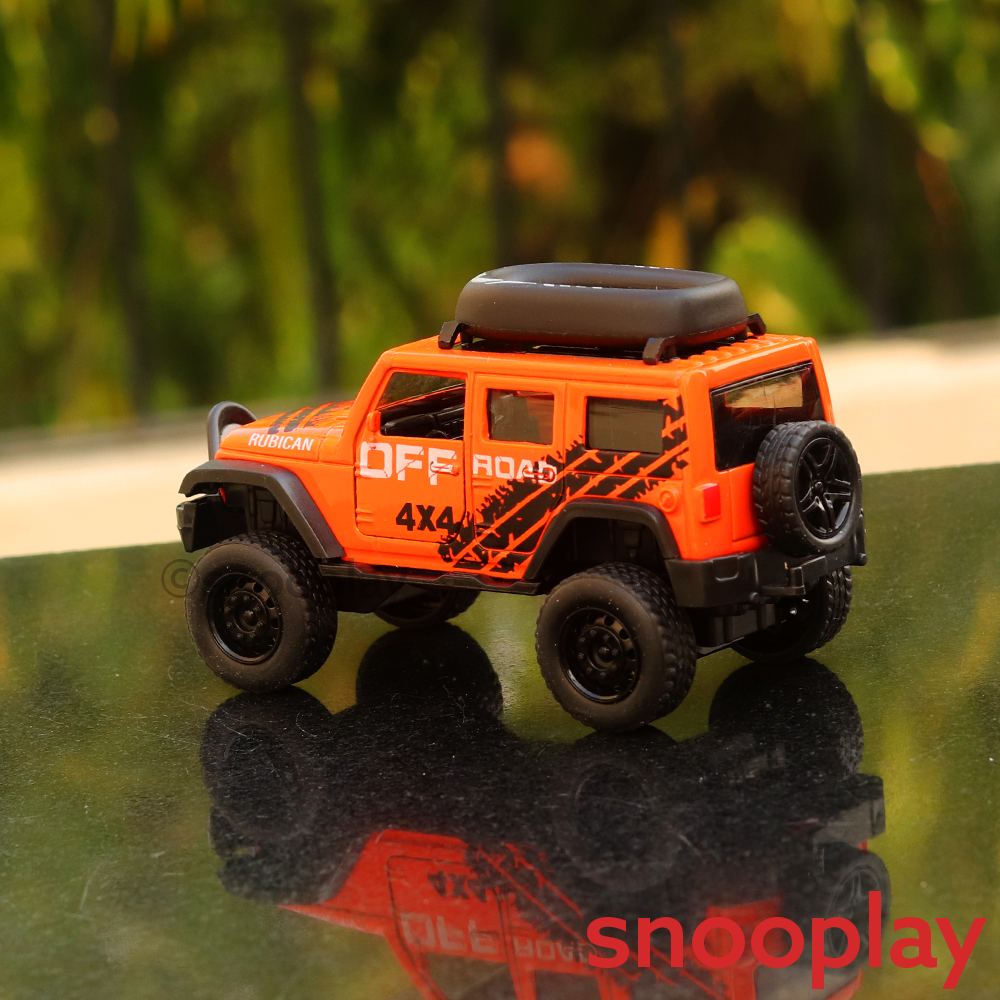 Diecast Toy Car Resembling Rubicon SUV Jeep (3256)