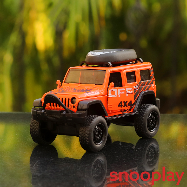 Diecast Toy Car Resembling Rubicon SUV Jeep (3256)