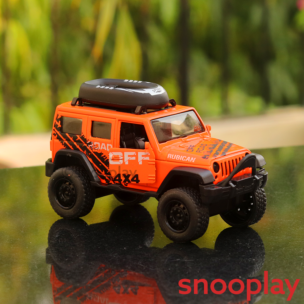 Diecast Toy Car Resembling Rubicon SUV Jeep (3256)