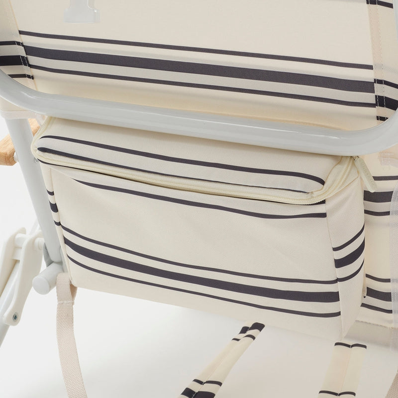 Stripes print Deluxe Beach Chair Casa Fes - Teal (COD Not Available)