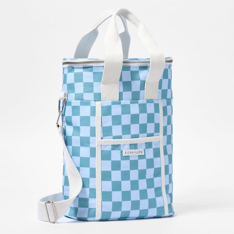 Canvas Drinks Swimming Bag Jardin Ocean - Blue