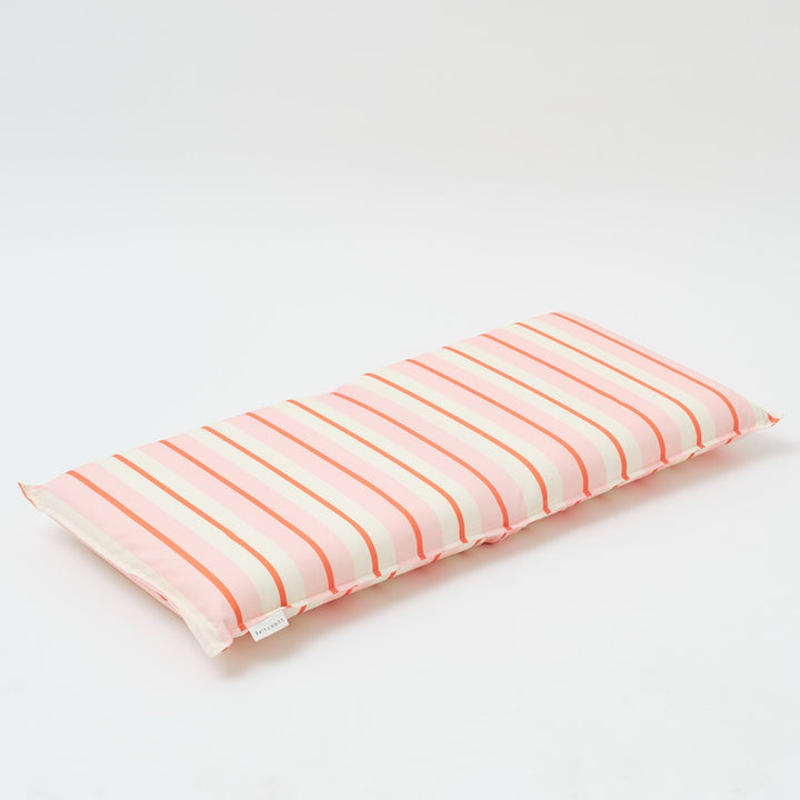 Folding Seat Summer Stripe Strawberry Sorbet