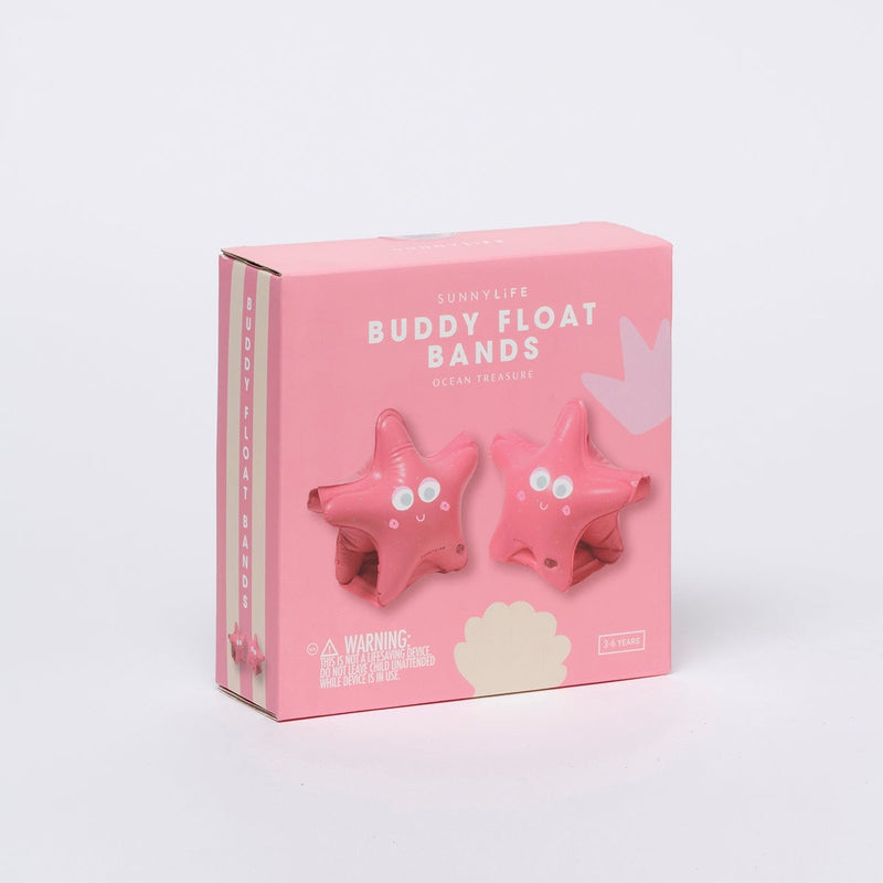 Inflatable Swimming Buddy Float Bands Ocean Treasure Rose - Pink