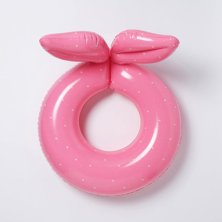 Inflatable Swimming Kiddy Pool Ring Ocean Treasure Rose - Pink