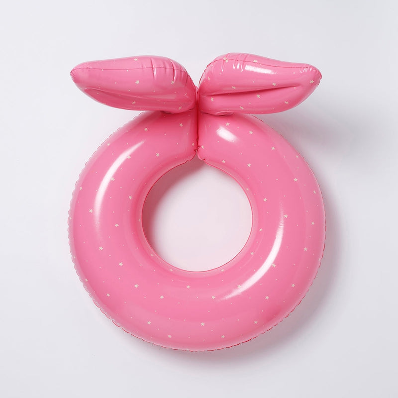 Inflatable Swimming Kiddy Pool Ring Ocean Treasure Rose - Pink