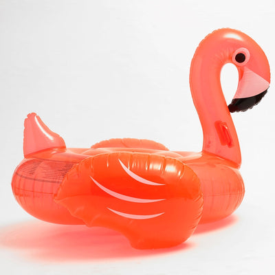 Inflatable Flamingo Luxe Swimming Ride On Float Rosie Watermelon - Neon