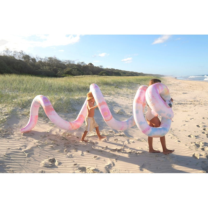 Giant Inflatable Noodle Snake Tie Dye Tie Dye