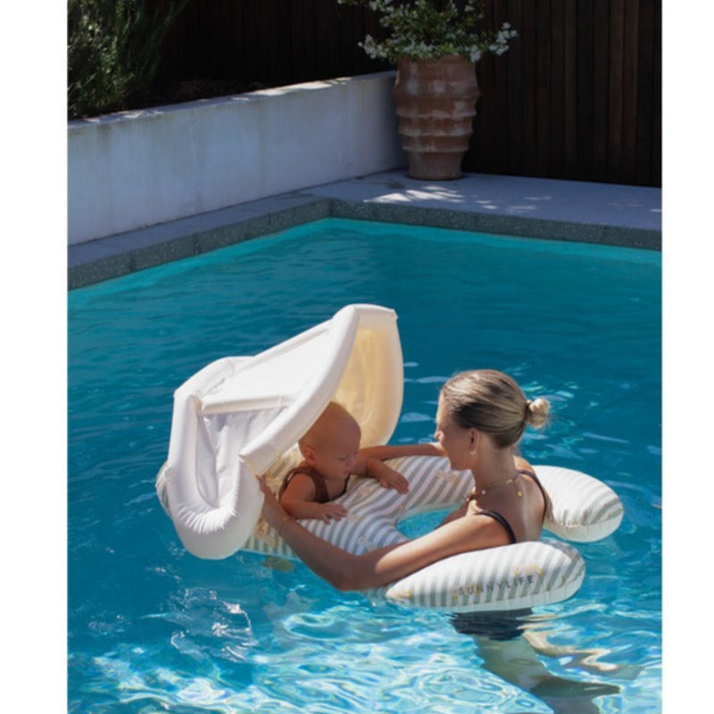Buy Duck Stripes Float Together Seat with Removable Canopy (6 Months ...